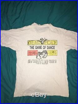 Grateful Dead Deadopoly Tour Shirt 1980 VINTAGE RARE (READ FULL DESCRIPTION)
