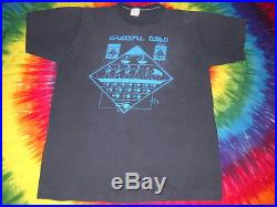 Grateful Dead Egypt Eye Of Horus Stanley Mouse Vtg Concert T-shirt 1978-l-rare