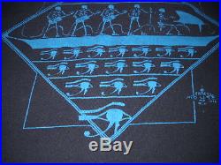 Grateful Dead Egypt Eye Of Horus Stanley Mouse Vtg Concert T-shirt 1978-l-rare