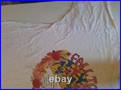 Grateful Dead Fall Tour 89 Themed Shirt Heavy Use (Uncleaned) To Preserve Cond
