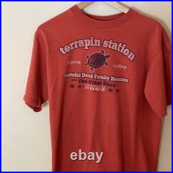 Grateful Dead Family Reunion T-Shirts (2) 2002 With The Other Ones LG Alpine Val