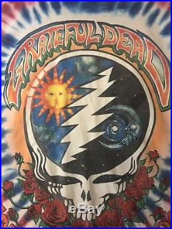 Grateful Dead Gratefully Yours 1995 Summer Tour T-Shirt L Jerry Garcia