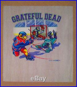 Grateful Dead Hockey Bears 1994 T Shirt Test Print Pellon Poster Phish