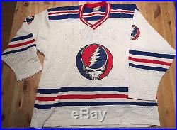 Grateful Dead Hockey Jersey Dead 1 Long Sleeve Shirt XL Vintage Christmas Gift