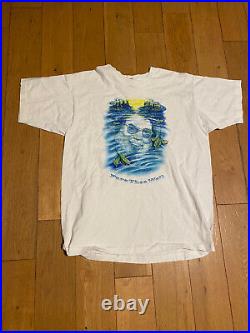 Grateful Dead Jerry Garcia 1996 tee shirt XL buzz parker Single Stitch