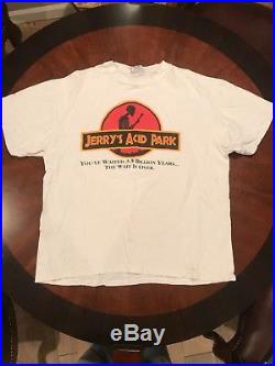 Grateful Dead Jerry Garcia concert T-shirt Vintage Rare