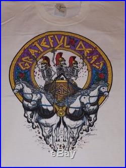 Grateful Dead LA Coliseum 1991 Concert T-Shirt MCMXCI Large Vintage