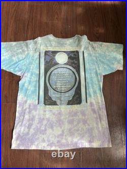 Grateful Dead Liquid Blue 30th Anniversary 1995 Tie-Dye T-Shirt XL Made in USA