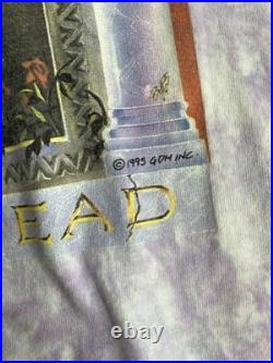 Grateful Dead Liquid Blue 30th Anniversary 1995 Tie-Dye T-Shirt XL Made in USA