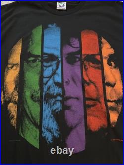 Grateful Dead Liquid Blue Faces Limited Edition Reproduction Tee XL #23/25 WithCOA