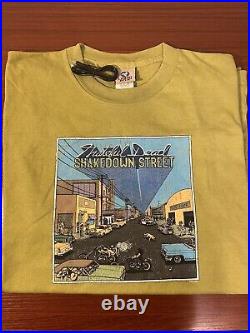 Grateful Dead Liquid Blue Shakedown Street Single Stitch Green Size XL Vintage