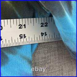 Grateful Dead Liquid Blue T Shirt XL Tie Dye New York City Tour 1990 Original