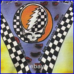Grateful Dead Liquid Blue T Shirt XL Tie Dye New York City Tour 1990 Original Grateful Dead Liquid Blue T Shirt XL Tie Dye New York City Tour 1990 Original