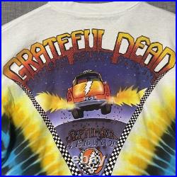 Grateful Dead Liquid Blue T Shirt XL Tie Dye New York City Tour 1990 Original