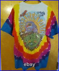 Grateful Dead Liquid Blue Vintage T Shirt 1994 Summer Tour XL Extra Large Hippie