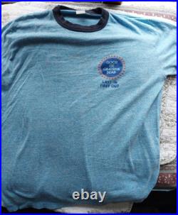 Grateful Dead Local Crew AuthenticRinger T-shirt. 1988 Tour. XL Great Condition