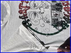 Grateful Dead Lot Shirt 1989 Party palace Vintage T Shirt Band Tee Jerry