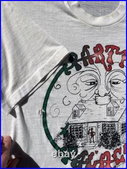 Grateful Dead Lot Shirt 1989 Party palace Vintage T Shirt Band Tee Jerry