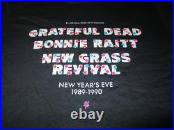 Grateful Dead New Year's Eve 1989 1990 Oakland Coliseum Concert T-shirt-m-new