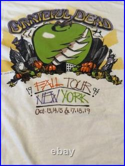Grateful Dead New York 1994 Vintage T Shirt Men's Large Excellent Shape