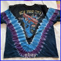 Grateful Dead New York Fall Tour 2017 Shirt 3XL Tie Dye Double Sided King Kong