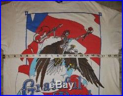 Grateful Dead Official GDM Original Spring Tour 1987 T Shirt Unusual design