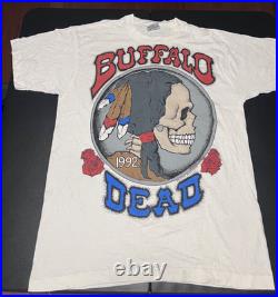 Grateful Dead Original Vintage Liquid Blue Buffalo 1992 Shirt XL
