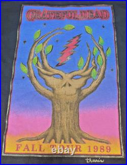 Grateful Dead Original vintage Fall Tour 89 Shirt XL, Never worn/washed