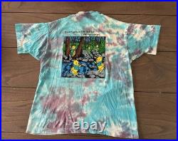 Grateful Dead POOH IN THE WOODS Tie Dye T Shirt Size Large RAREST