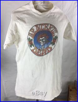 Grateful Dead Promo Shirt 1970's Vintage Skull and Roses T shirt Tee Shirt