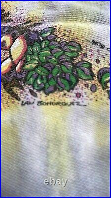 Grateful Dead Psychedelia Liquid Blue Bohorquez T-shirt Single Stitch Large 1991