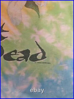 Grateful Dead Rainforest Liquid Blue White Tag Vintage T Shirt EUC Single Stitch