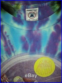 Grateful Dead Rare Vintage 1997 US Ski Team Tie Dye T-SHiRT XXL Not Fade Away
