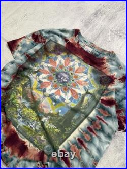 Grateful Dead Richard Biffle 90s Vintage Arti Tye Dye T-Shirt XL, Art Band Tee