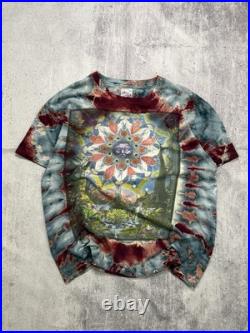 Grateful Dead Richard Biffle 90s Vintage Arti Tye Dye T-Shirt XL, Art Band Tee
