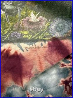 Grateful Dead Richard Biffle 90s Vintage Arti Tye Dye T-Shirt XL, Art Band Tee