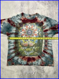 Grateful Dead Richard Biffle 90s Vintage Arti Tye Dye T-Shirt XL, Art Band Tee