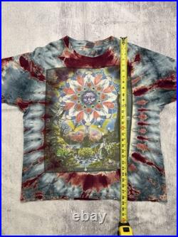 Grateful Dead Richard Biffle 90s Vintage Arti Tye Dye T-Shirt XL, Art Band Tee