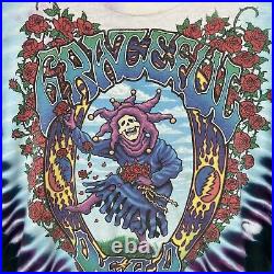 Grateful Dead Seasons Of The Dead Endless Tour 1993 Mens XL Liquid Blue Vintage