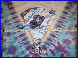 Grateful Dead Shirt 1996 US Olympic Downhill Ski Skeleton XL Vintage