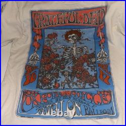 Grateful Dead Shirt 2009 Bertha Skull Roses Mouse Kelley FD 26 Poster XL RHINO