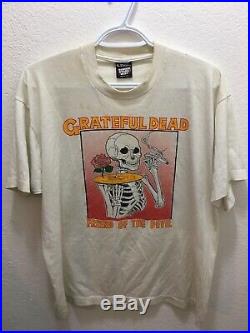 Grateful Dead Shirt Friend Of The Devil! Vintage. Disc Golf