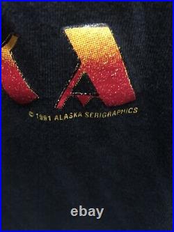 Grateful Dead Shirt L Vintage 1991 Alaska T Shirt