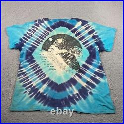 Grateful Dead Shirt Mens XL Telluride Ski Tie Dye GDM USA 1990 Shirt-Tex RARE