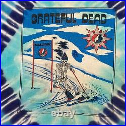 Grateful Dead Shirt Mens XL Telluride Ski Tie Dye GDM USA 1990 Shirt-Tex RARE