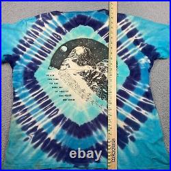 Grateful Dead Shirt Mens XL Telluride Ski Tie Dye GDM USA 1990 Shirt-Tex RARE