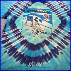 Grateful Dead Shirt Mens XL Telluride Ski Tie Dye GDM USA 1990 Shirt-Tex RARE