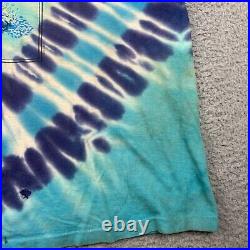 Grateful Dead Shirt Mens XL Telluride Ski Tie Dye GDM USA 1990 Shirt-Tex RARE