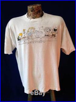 Grateful Dead Shirt Peanuts Dancing In The Street Snoopy Concert Vintage 1991
