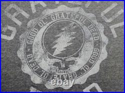 Grateful Dead Shirt Sweatshirt Good Ol' GD College University Grey GDP 2011 L